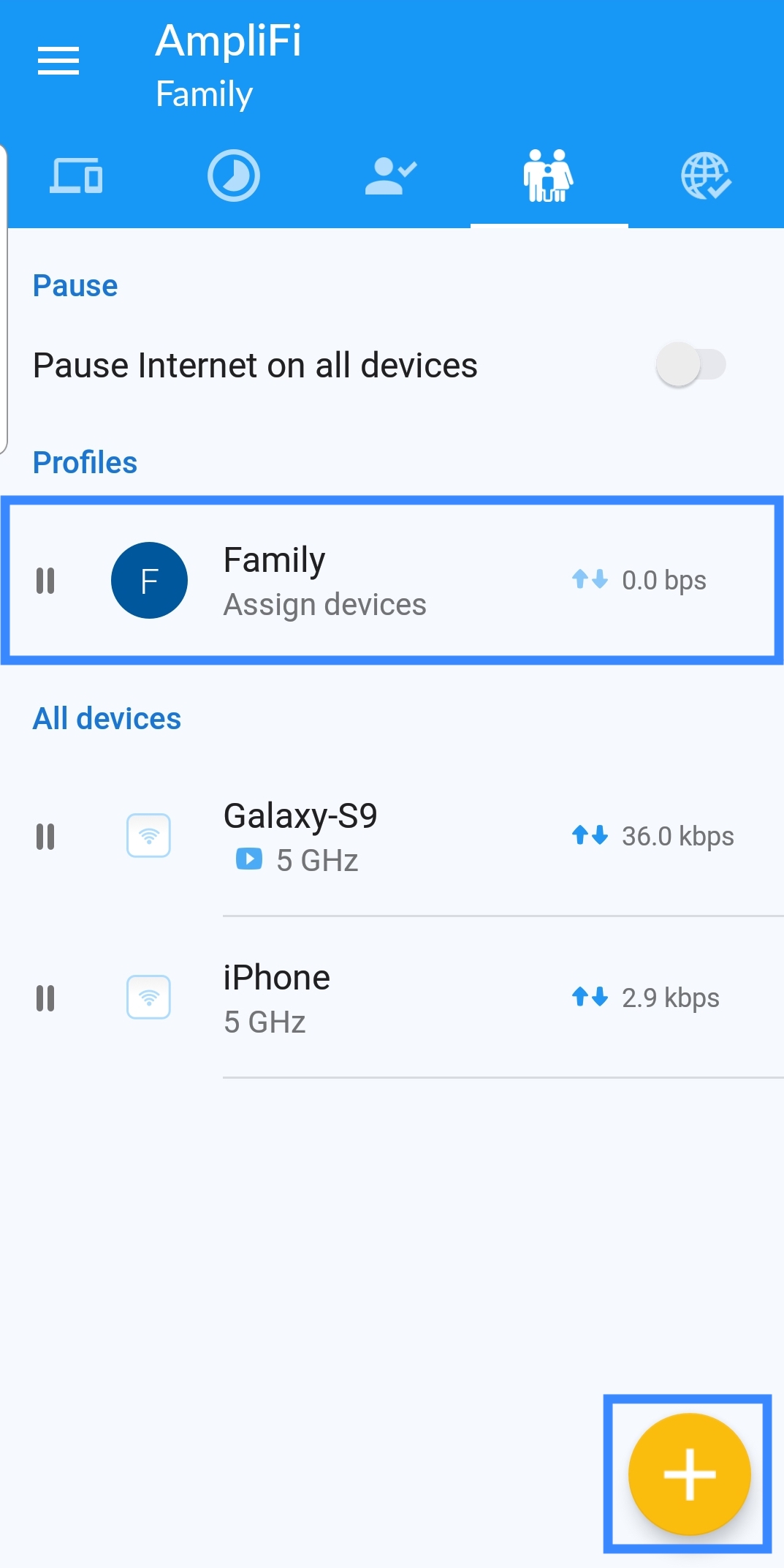 Family Profiles And Parental Controls Amplifi - 5 profile roblox paused r